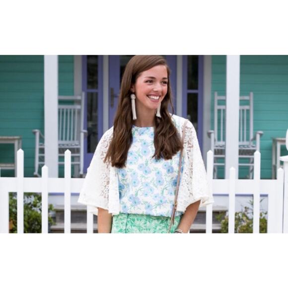 Draper James Flutter sleeve 12 - Picture 2 of 9